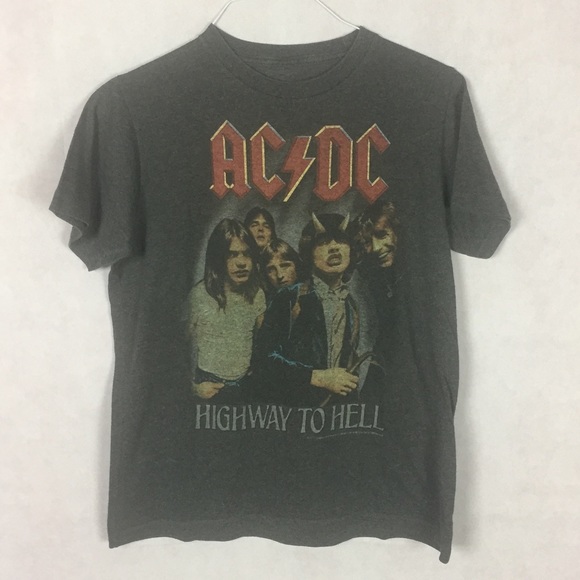 Other - AC/DC Highway To Hell Tee Shirt Fits Like S/M